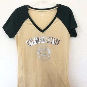 Colorado State Rams sequined tee shirt
